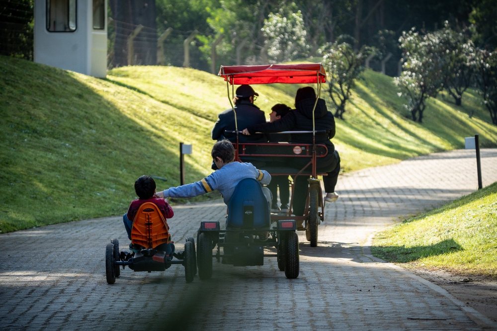 Karting a pedal en Solanas